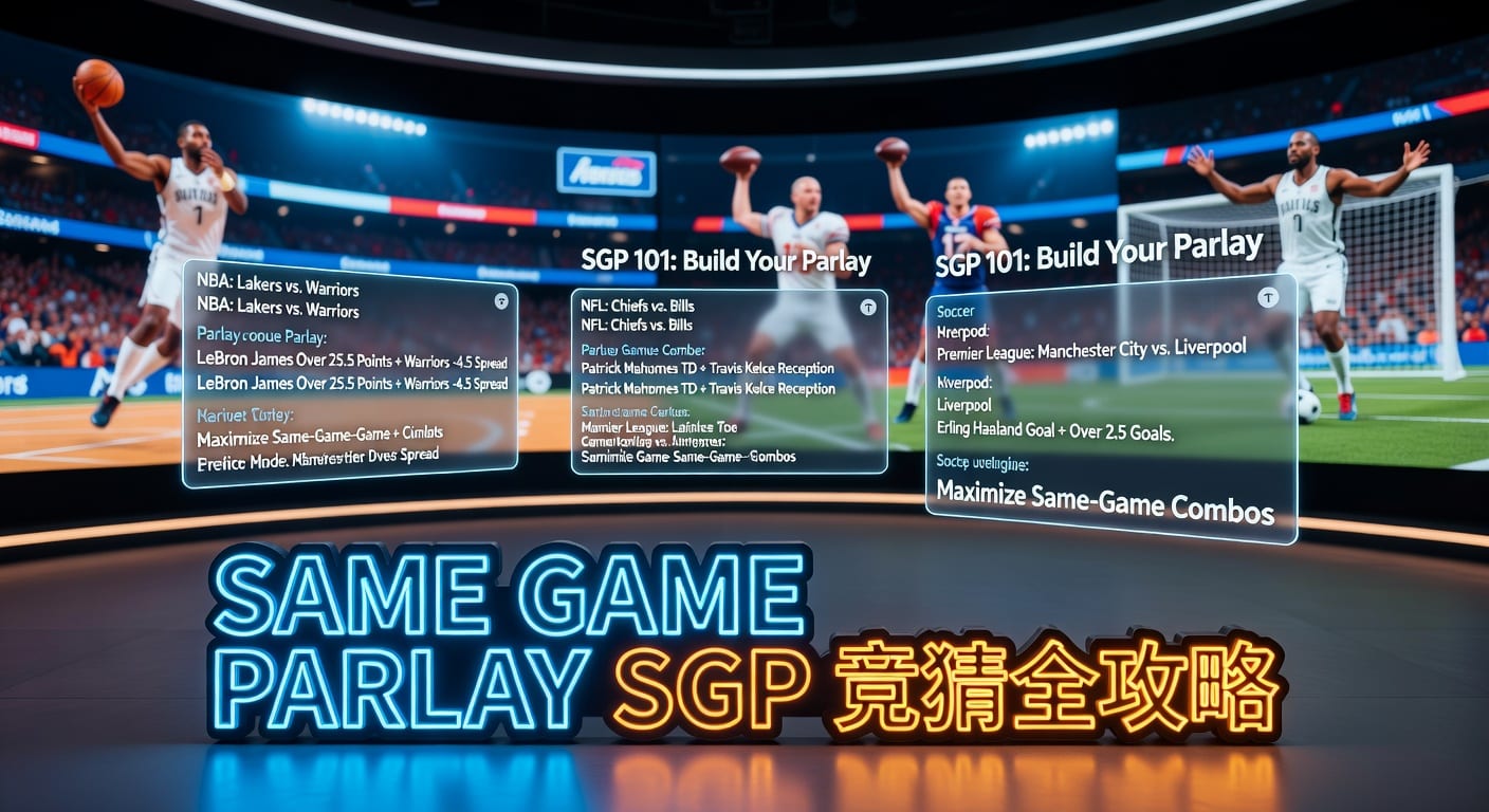 超级过关 Same Game Parlay SGP 组合思路与风控