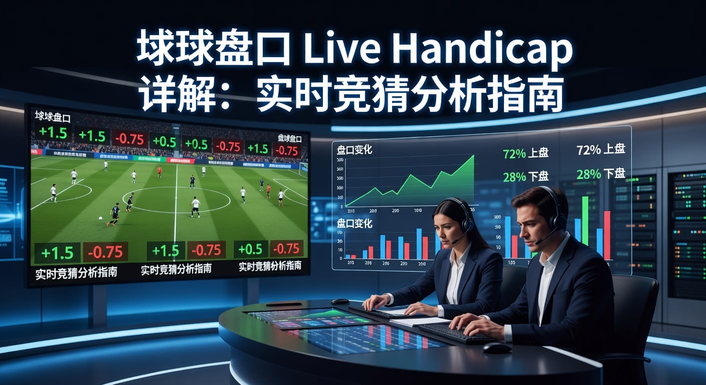 滚球盘口 live handicap 实时判断与进场技巧