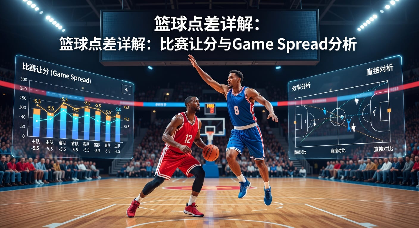 篮球点差 比赛让分 game spread：赛前读法与临场判断