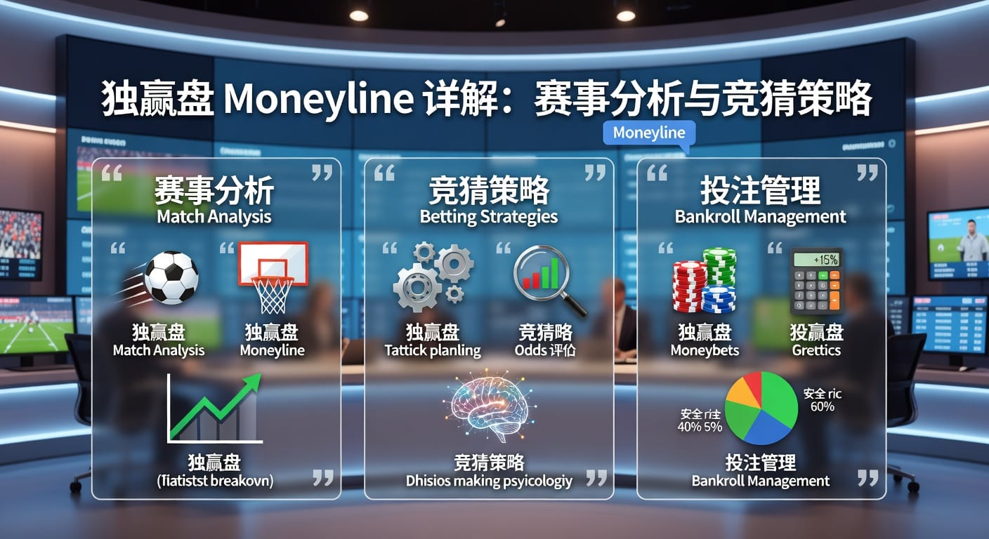 独赢盘 moneyline投注技巧解析｜AG真人娱乐官网