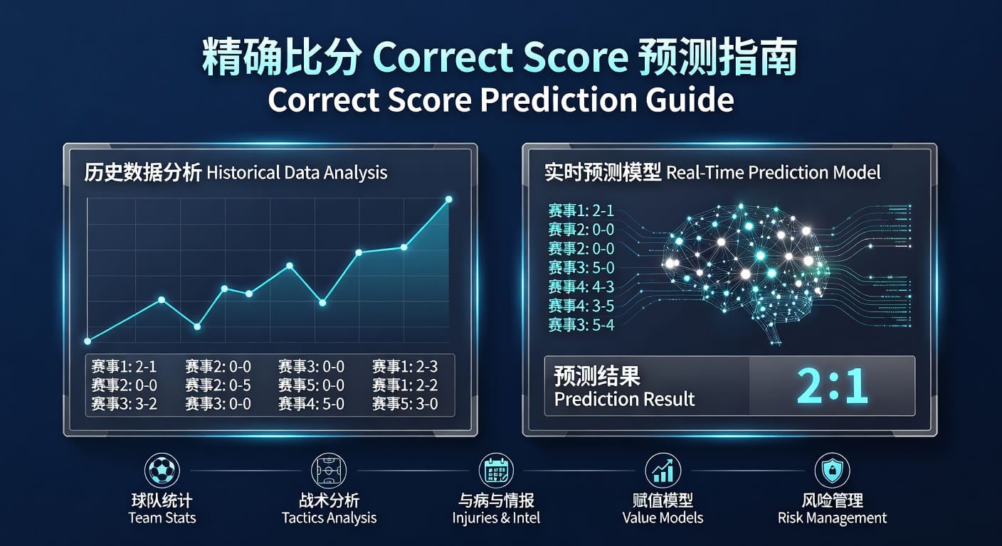 精确比分 correct score｜雷速体育官网赛前判断指南